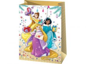 Disney hercegnők karácsonyi gigant méretű ajándéktáska 40x56x20cm