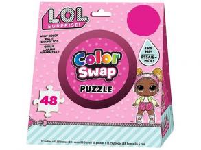 L.O.L. Surprise! Color Swap 48db-os színváltoztató puzzle - Spin Master