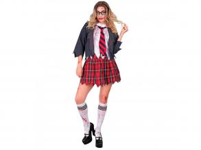 Zombie diáklány női jelmez