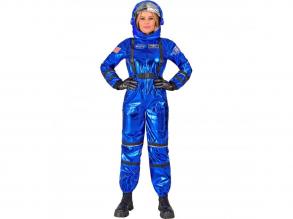 Asztronauta kék színű női jelmez