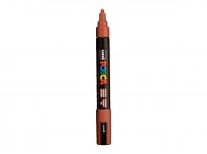 Uni Posca festékfilc 5M kerek gesztenyebarna
