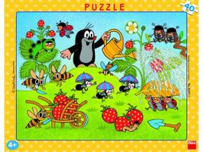 Kisvakond szamócázik puzzle 40 darabos