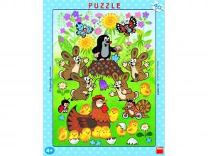 Puzzle 40 db Kisvakond Húsvétja