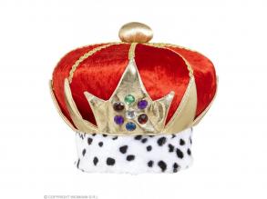 Nagy király vagy királynői bársony korona