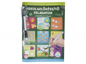 Iskolaelőkészítő feladatok letörölhető filccel - D-Toys