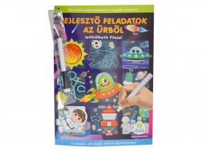 Fejlesztő feladatok az űrből 13 feladattal letörölhető filccel - D-Toys