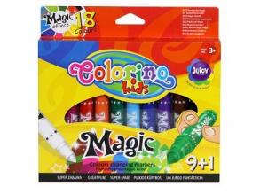 Colorino Kids Magic - Varázs Filctoll készlet 9+1 szín