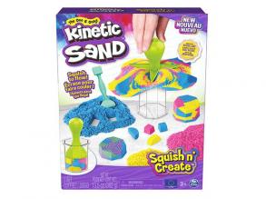 Kinetic Sand: Nyomogatós kreatívkodás 382g - Spin Master