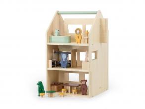 Trixie fából készült babaház kiegészítőkkel