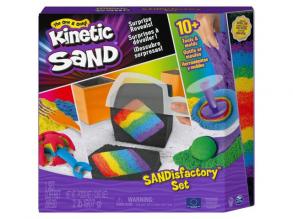 Kinetic Sand: Sandisfactory homokgyurma szett 907gr - Spin Master