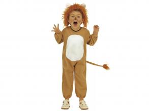 Kisoroszlán kezeslábas unisex gyermek jelmez 104  méret