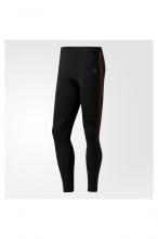 Rs Lngt Adidas férfi fekete/piros színű futó leggings nadrág hosszú