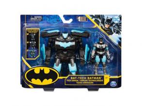 DC Comics: Bat-Tech Armor és Batman 10cm figura szett - Spin Master
