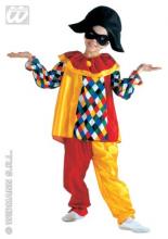 Harlekin bohóc fiú jelmez