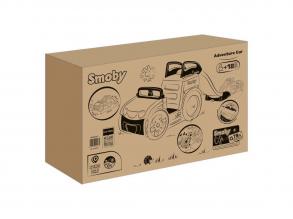 Smoby Life bébi járgány: kalandtúra autó csúszdával