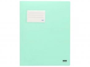 Spirit: Lefűző mappa kártyatartóval pasztell zöld színben A4