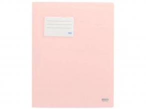 Spirit: Lefűző mappa kártyatartóval pasztell narancssárga színben A4