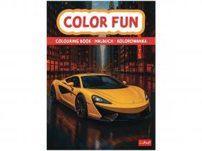 Száguldó járművek kifestőkönyv - Trefl