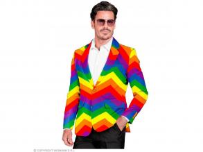 Party zakó szivárvány színű férfi jelmez