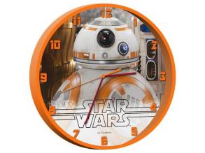 Star Wars - Az ébredő erő: BB8 kerek falióra