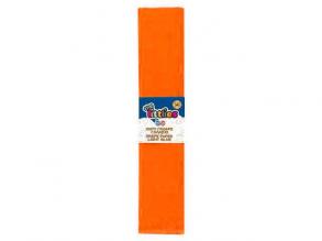 Krepp papír narancssárga színben 50 x 200 cm