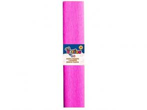 Krepp papír pink színben 50x200cm