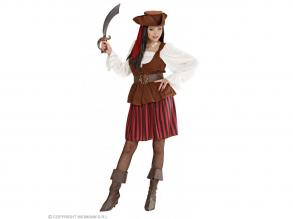 Kalóz hölgy szoknyában noi jelmez