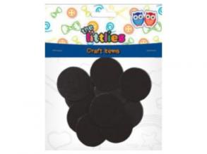 Korong alakú mágnes 25x3mm 10db-os szett