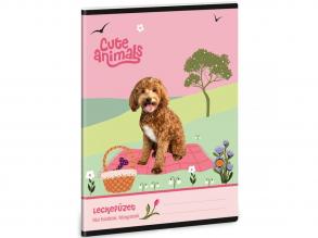 Ars Una: Cute animals Doggie kutyás leckefüzet 38 lapos A/5