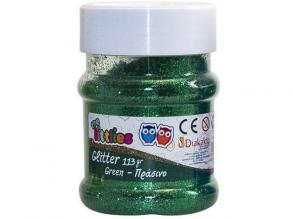 Csillámpor zöld színben 113gr