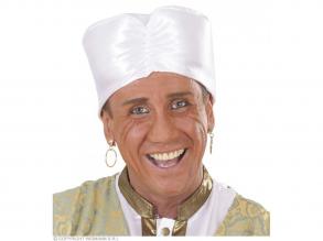 Fehér turbán, szatén