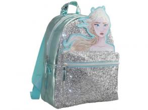 Jégvarázs 2 Elza hercegnő 3D iskolatáska, hátizsák 23,5x11x31cm