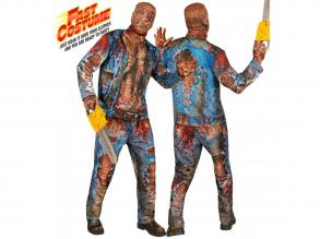 Zombie kék férfi jelmez