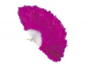 Tollas legyező - sötét rózsaszín