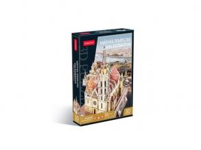 Mátyás-templom Halászbástya 3D puzzle 176db - CubicFun