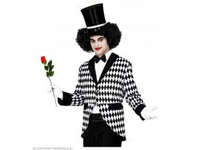 Harlekin frakk férfi jelmez