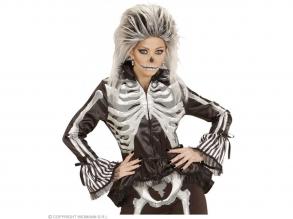 Csontvázhölgy kosztümkabát női jelmez
