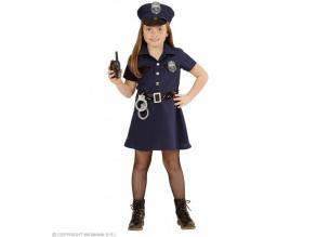Rendőr lány lány jelmez