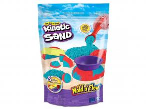 Kinetic Sand: Mold N' Flow homokgyurma 680g - Spin Master