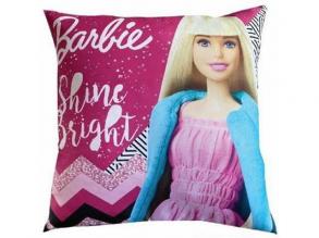 Barbie mintás díszpárna 35x35cm