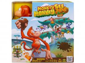 Monkey See, Monkey Poo: Majom kaki dobálós ügyességi társasjáték - Spin Master