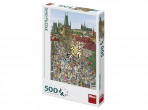 Puzzle 500 db - Tower híd