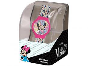 Minnie Egér analóg karóra műanyag díszdobozban