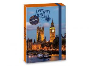 Ars Una: Cities of the World London városképe füzetbox A/4-es
