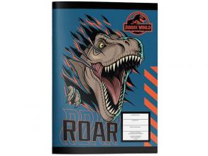 Must... Jurassic World vonalas füzet színezővel 40 lapos kétféle változatban