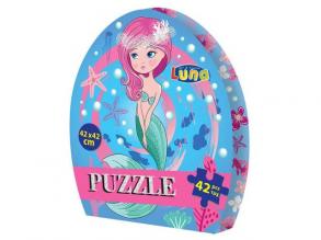 Hableányos puzzle 42db-os