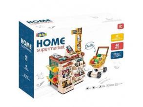 Home Supermarket játékszett fénnyel és hanggal 48db-os