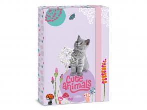 Ars Una: Cuki állatok - Cicás A4 füzetbox