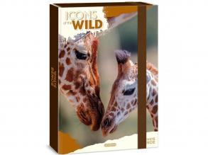 Ars Una: Icons of the Wild Giraffes A/4 füzetbox