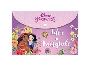 Disney hercegnők patentos A4-es mappa